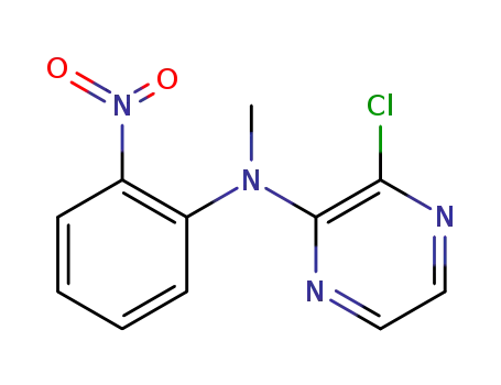 2-[N-Methyl-(2-nitrophenyl)amino]-3-chloropyrazine