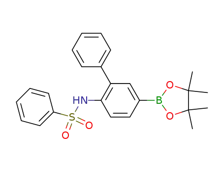 N<sub>1</sub>-[4-(4,4,5,5-tetramethyl-1,3,2-dioxaborolan-2-yl)-2-phenylbenzene]-1-benzenesulfonamide