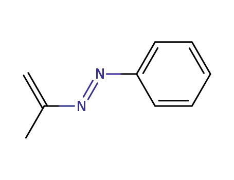 Molecular Structure of 41350-48-5 (Diazene, (1-methylethenyl)phenyl-, (1E)-)