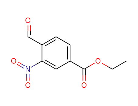 Benzoic acid, 4-formyl-3-nitro-, ethyl ester