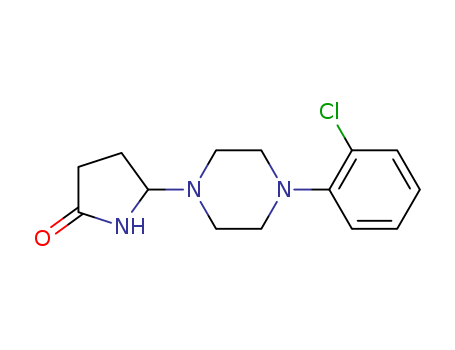 91703-11-6,5-[4-(2-chlorophenyl)piperazin-1-yl]pyrrolidin-2-one,