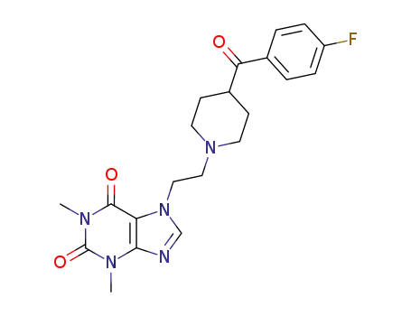 Molecular Structure of 82190-91-8 (Flufylline)