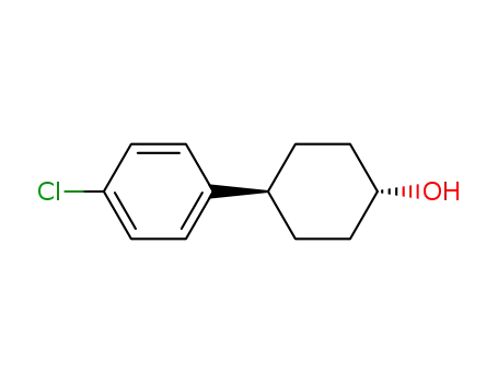 Molecular Structure of 930766-09-9 (CYCLOHEXANOL, 4-(4-CHLOROPHENYL)-)
