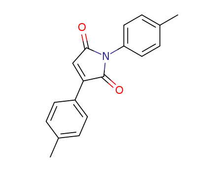 Molecular Structure of 16213-45-9 (1,3-bis(4-methylphenyl)-1H-pyrrole-2,5-dione)
