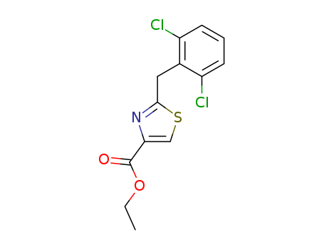 2-(2,6-dichloro-benzyl)-thiazole-4-carboxylic acid ethyl ester