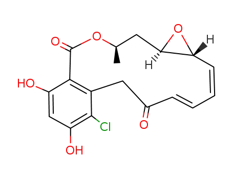 Molecular Structure of 12772-57-5 (RADICICOL)
