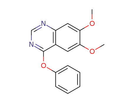 Molecular Structure of 1180653-47-7 (6,7-dimethoxy-4-phenoxyquinazoline)