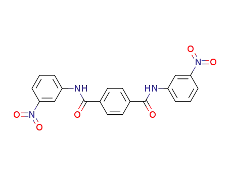 Molecular Structure of 34062-85-6 (N,N-bis(3-nitrophenyl)benzene-1,4-dicarboxamide)