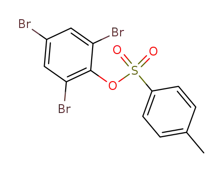 Molecular Structure of 2437-48-1 (2,4,6-tribromophenyl 4-methylbenzenesulfonate)
