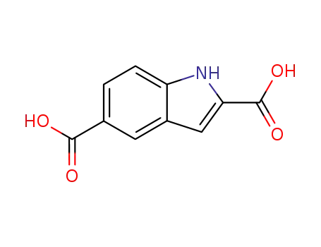 Molecular Structure of 117140-77-9 (INDOLE-2,5-DICARBOXYLIC ACID)