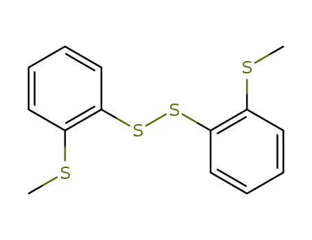 Molecular Structure of 59014-88-9 (Disulfide, bis[2-(methylthio)phenyl])
