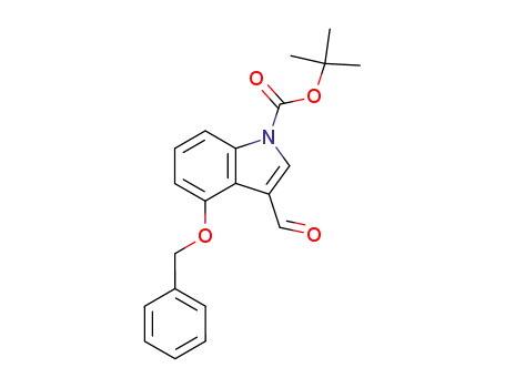 Molecular Structure of 404888-01-3 (4-BENZYLOXY-1-BOC-3-INDOLECARBALDEHYDE)