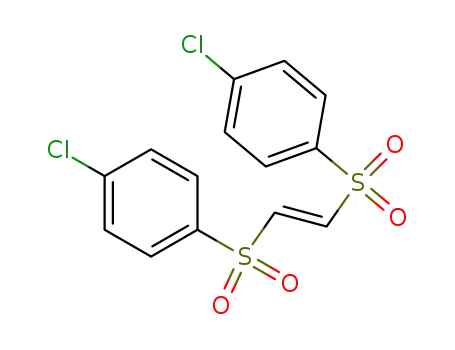 Benzene, 1,1'-[1,2-ethenediylbis(sulfonyl)]bis[4-chloro-, (E)-