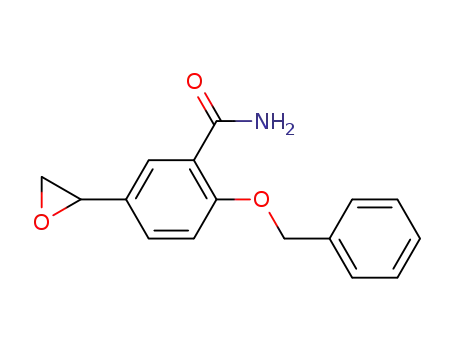 2-(benzyloxy)-5-(2-oxiranyl)benzamide