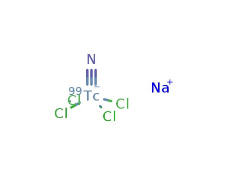 Technetate(1-)-99Tc,tetrachloronitrido-, sodium, (SP-5-21)- (9CI)