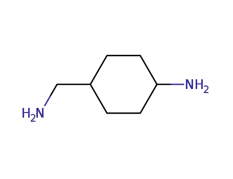 Molecular Structure of 13338-82-4 (4-(Aminomethyl)cyclohexylamine)