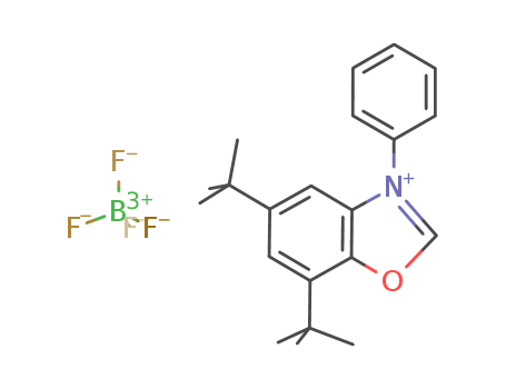 5,7-Di-tert-butyl-3-phenylbenzo[d]oxazol-3-ium tetrafluoroborate Cas no.1207294-92-5 98%