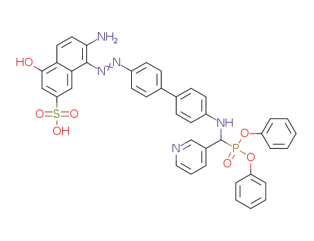 Molecular Structure of 1392848-75-7 (7-amino-8-((4'-((diphenoxyphosphoryl)(pyridin-3-yl)methylamino)biphenyl-4-yl)diazenyl)-4-hydroxynaphthalene-2-sulfonic acid)