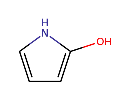 Molecular Structure of 29212-55-3 (1H-Pyrrol-2-ol)