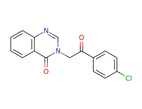 3-[2-(4-Chlorophenyl)-2-oxoethyl]quinazolin-4-one