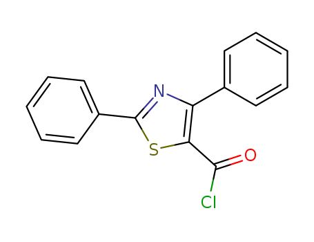 5-Thiazolecarbonylchloride, 2,4-diphenyl-