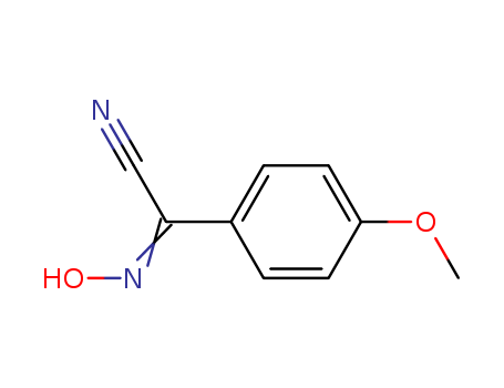 Benzeneacetonitrile, a-(hydroxyimino)-4-methoxy-