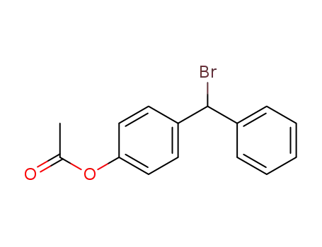 4-Acetoxy-benzhydrylbromid