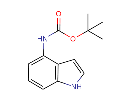 1H-Indol-4-ylcarbamic acid tert-butyl ester(819850-13-0)