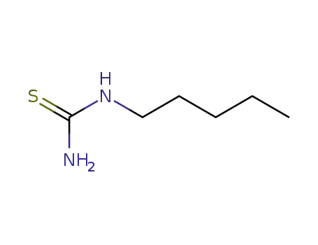 Molecular Structure of 1516-34-3 (1-pentylthiourea)