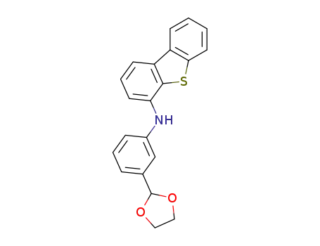 N-(3-(1,3-dioxolan-2-yl)phenyl)dibenzo[b,d]thiophen-4-amine
