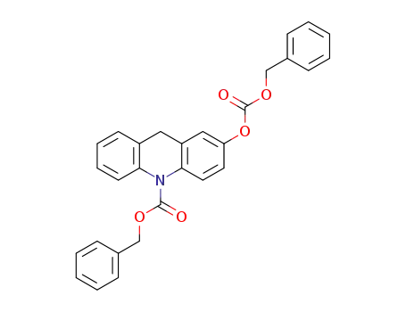 10-benzyloxycarbonyl-2-(benzyloxycarbonyl)oxy-9,10-dihydroacridine