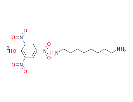Molecular Structure of 80056-68-4 (1,8-Octanediamine, compd. with 2,4,6-trinitrophenol (1:2))