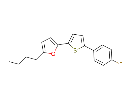 2-butyl-5-(5-(4-fluorophenyl)thiophen-2-yl)furan