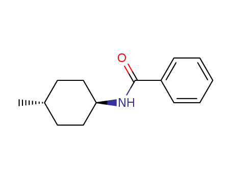 Molecular Structure of 32175-04-5 (<i>trans</i>-4-benzamino-1-methyl-cyclohexane)