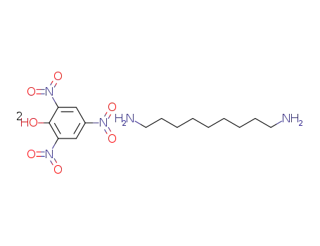 Molecular Structure of 80056-69-5 (1,9-Nonanediamine, compd. with 2,4,6-trinitrophenol (1:2))