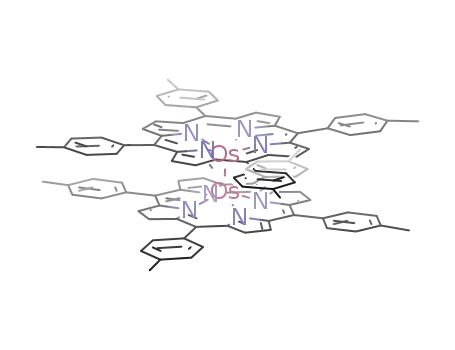 Molecular Structure of 89184-07-6 ({{(C<sub>6</sub>H<sub>4</sub>CH<sub>3</sub>)CC<sub>4</sub>H<sub>2</sub>N}4Os}2)