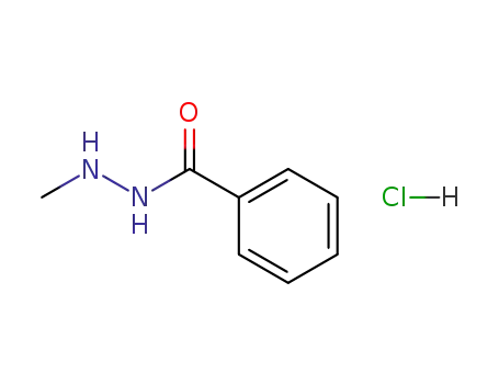 Molecular Structure of 1483-23-4 (Benzoic acid,2-methylhydrazide, hydrochloride (1:1))
