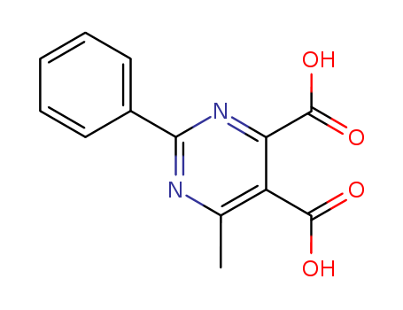 6-Methyl-2-phenyl-4,5-pyrimidinedicarboxylic acid