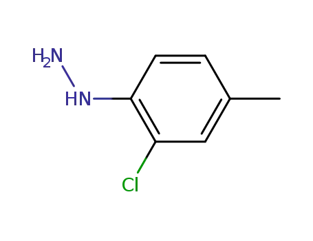 Molecular Structure of 90631-70-2 (2-CHLORO-4-METHYLPHENYLHYDRAZINE HYDROCHLORIDE)
