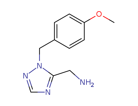 (1-(4-Methoxybenzyl)-1H-1,2,4-triazol-5-yl)-methanamine
