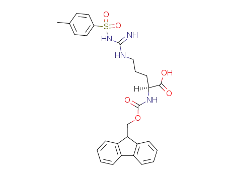 Molecular Structure of 83792-47-6 (N-Fmoc-N'-tosyl-L-arginine)