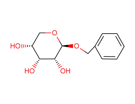 Molecular Structure of 70797-93-2 (Benzyl β-D-ribopyranoside)