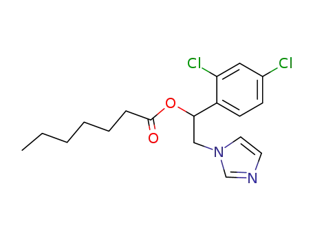 1-(2,4-dichloro-phenyl)-1-heptanoyloxy-2-imidazol-1-yl-ethane