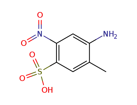 Molecular Structure of 68061-95-0 (2-AMINO-4-NITROTOLUENE-5-SULFONIC ACID)