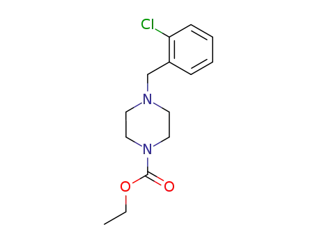 4-(2-chloro-benzyl)-piperazine-1-carboxylic acid ethyl ester