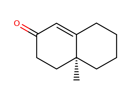 Molecular Structure of 4087-39-2 ((S)-(+)-10-METHYL-1(9)-OCTAL-2-ONE)