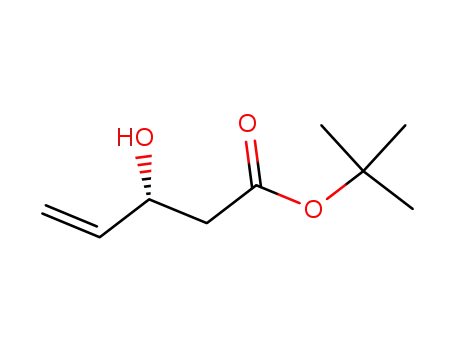 Molecular Structure of 220861-37-0 ((R)-tert-butyl 3-hydroxypent-4-enoate)