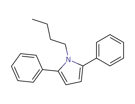 Molecular Structure of 846-73-1 (1H-Pyrrole, 1-butyl-2,5-diphenyl-)