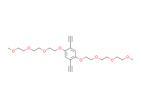 Benzene, 1,4-diethynyl-2,5-bis[2-[2-(2-methoxyethoxy)ethoxy]ethoxy]-