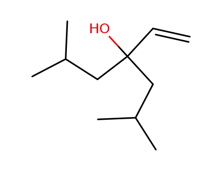 5-methyl-3-(2-methylpropyl)hex-1-en-3-ol
